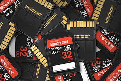 32GB SD card for Raspberry Pi