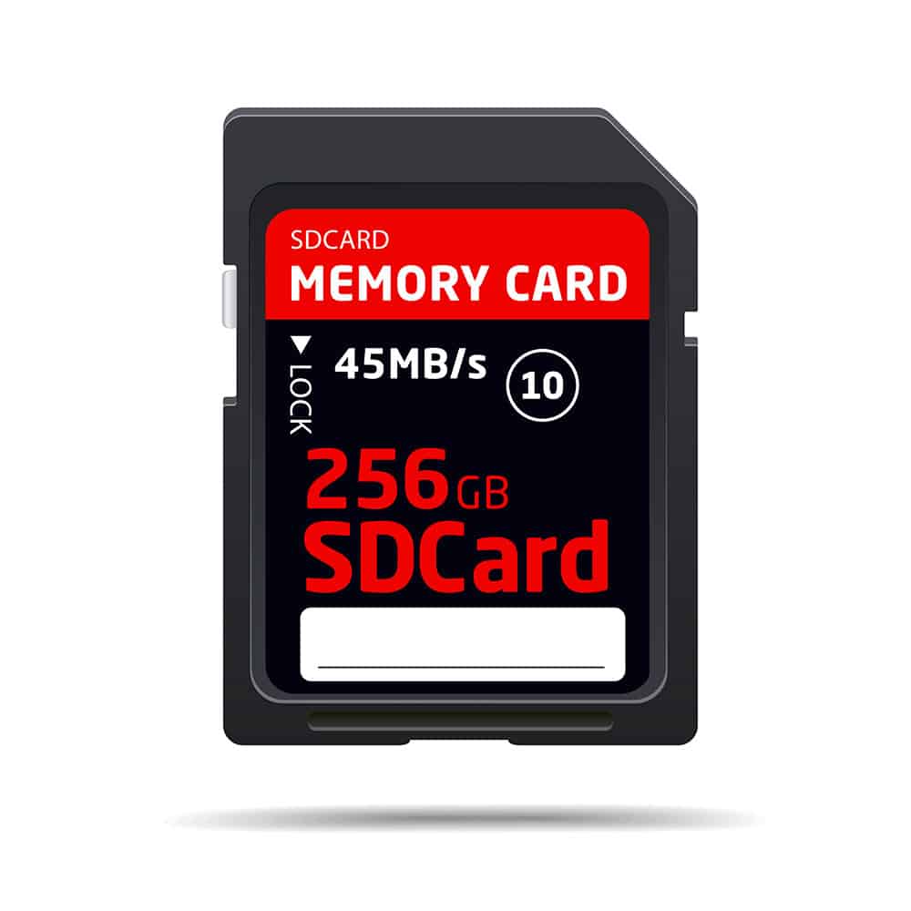 256GB SD card
